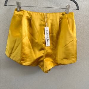 For Love And Lemons Yellow Women's Shorts